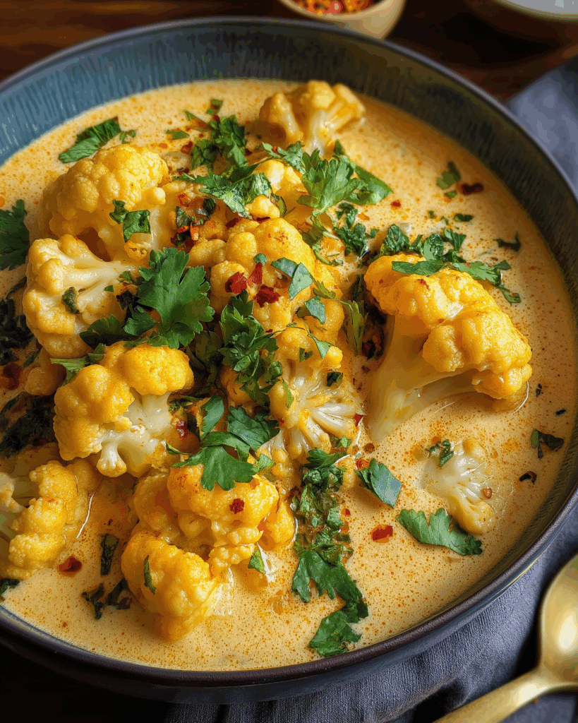 Cremiges Blumenkohl-Curry aus dem Backofen – Einfach und Lecker für Jede Gelegenheit