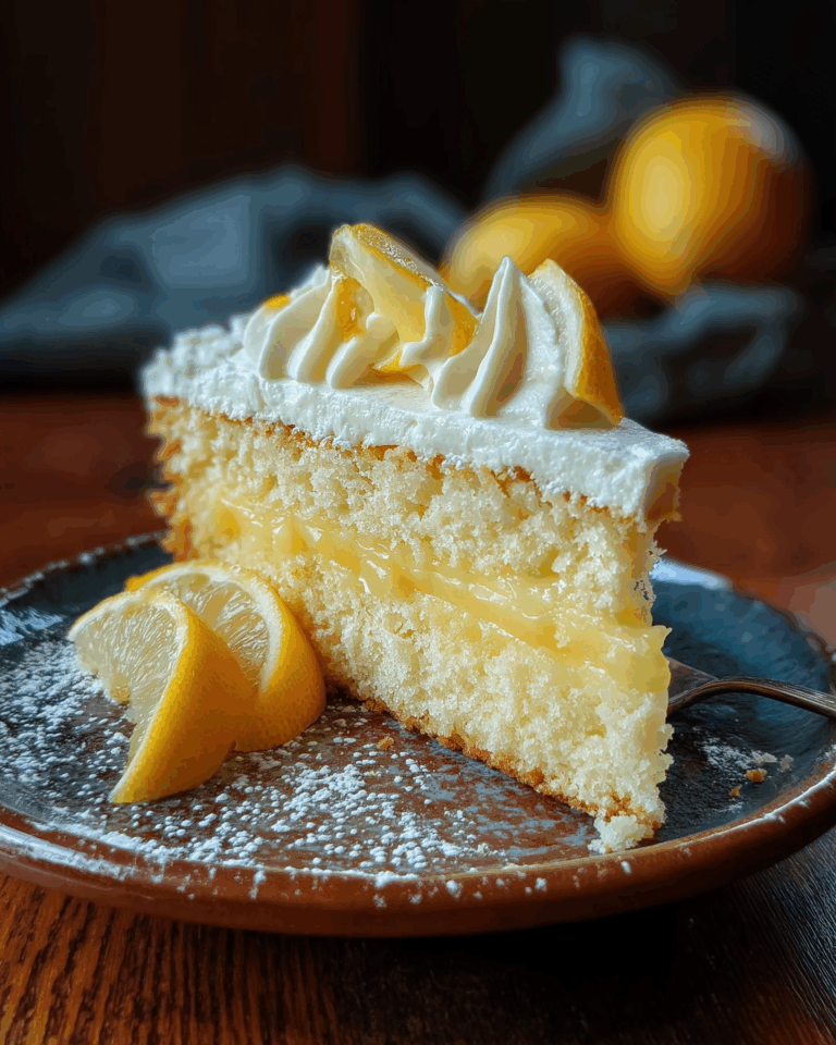 Italienischer Zitronencreme Kuchen – Ein erfrischender Genuss für jeden Anlass