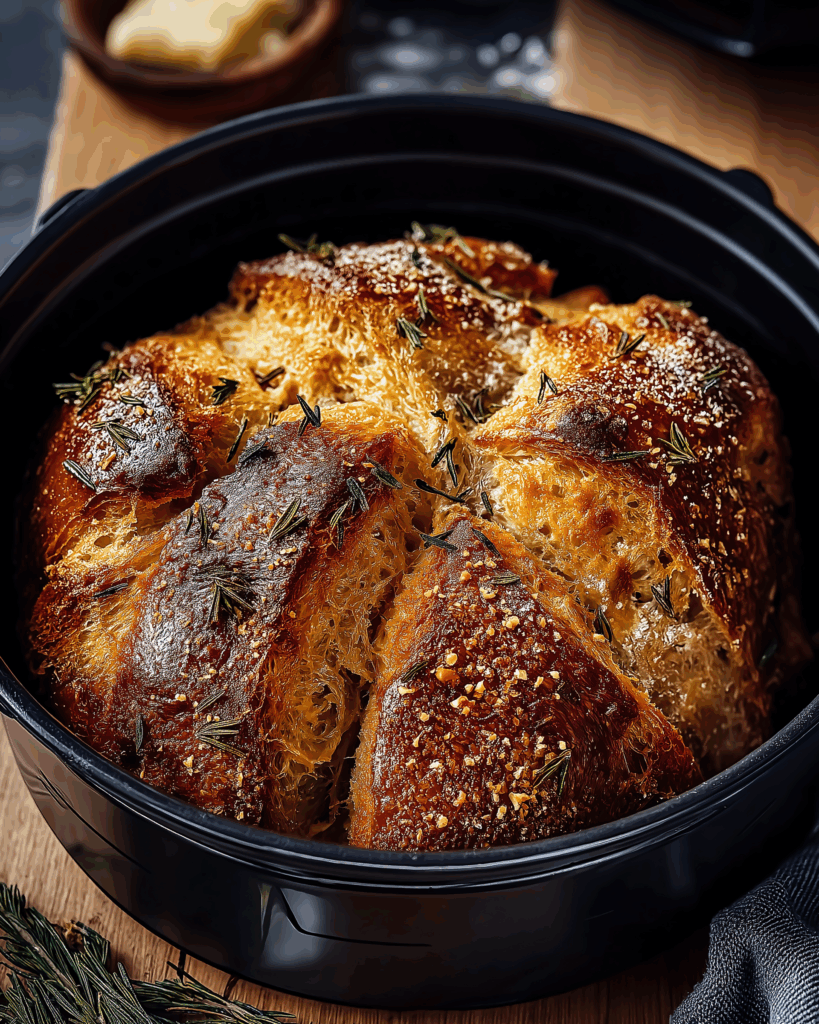 Schnelles Airfryer-Brot mit Rosmarin und Käse – Ein einfaches und köstliches Brot für jede Gelegenheit