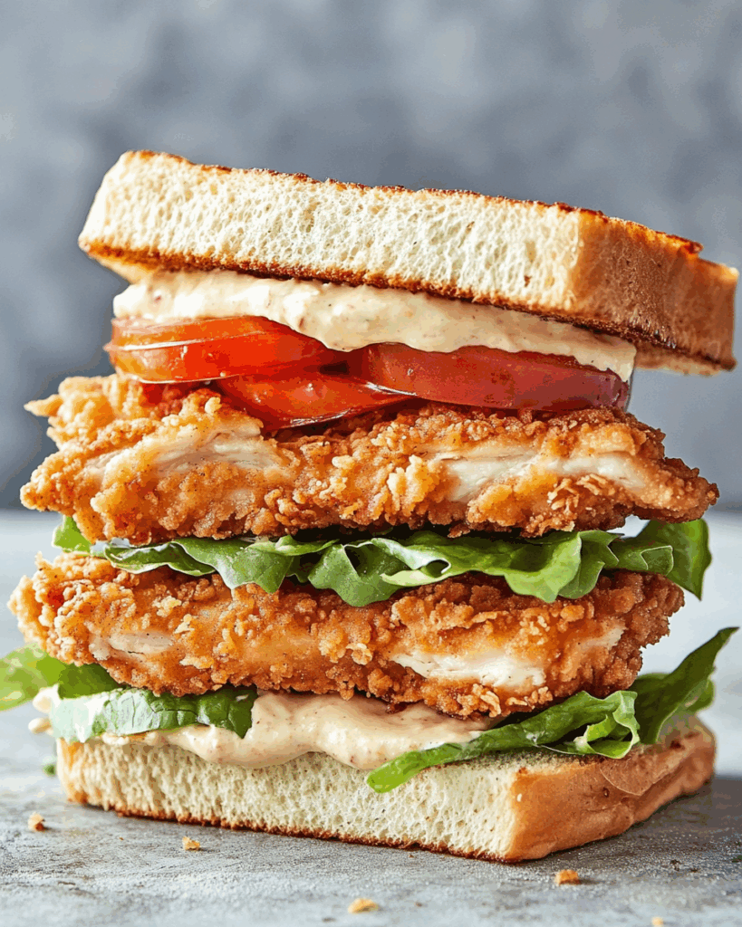 Knuspriges Caesar Sandwich mit Hühnchen: Der moderne Klassiker im Sandwich-Format
