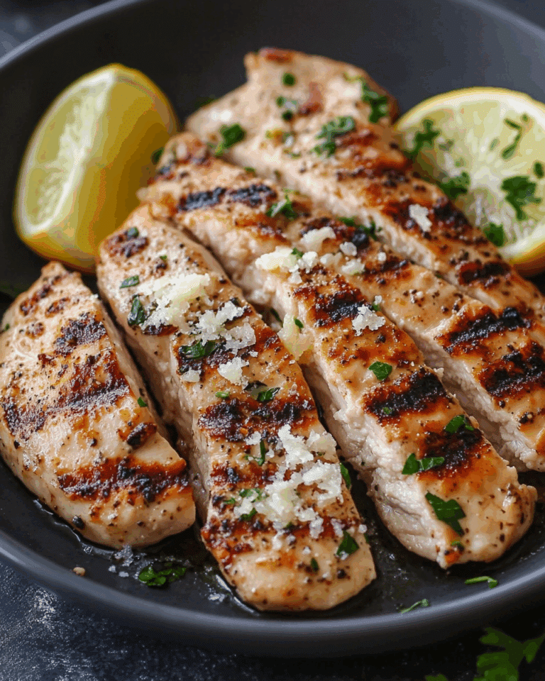 Knoblauch-Parmesan-Grillhähnchen: Genussvoll, Aromatisch & Einfach zubereitet