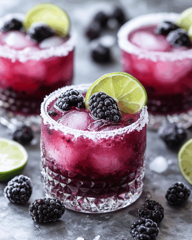 Gefrorene Brombeer-Margaritas – Sommergenuss mit Stil