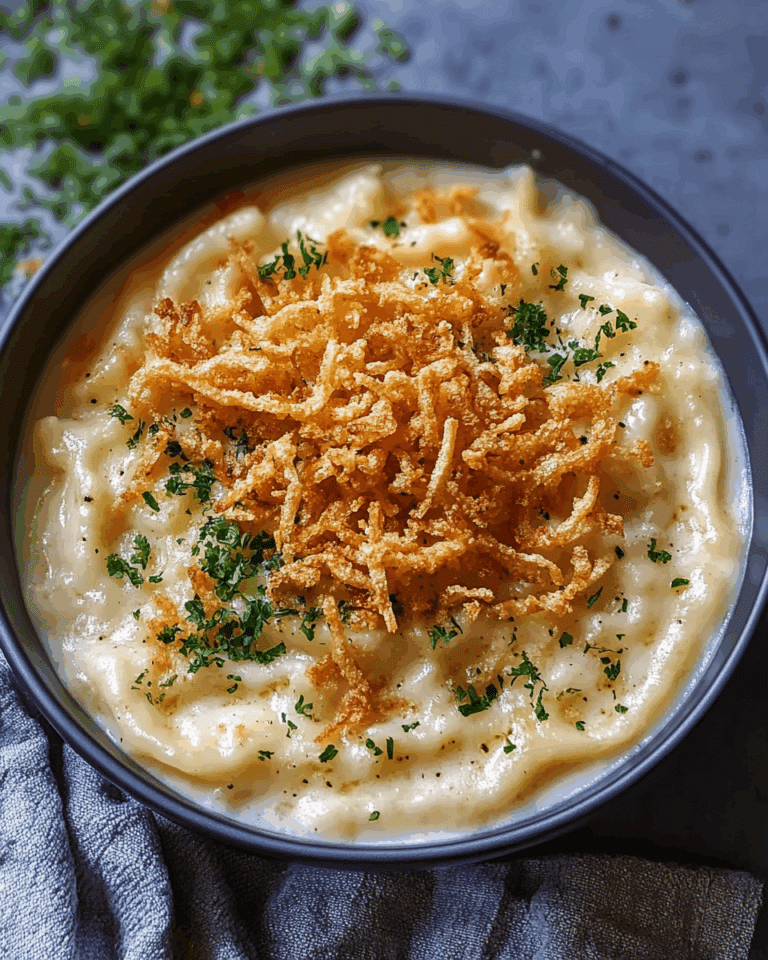 Hausgemachte Käsespätzle mit Röstzwiebeln – Ein Klassiker der Alpenküche mit herzhaftem Aroma