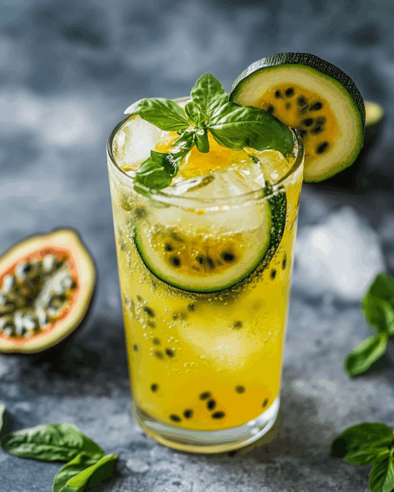 Der Passion Fruit Spritz: Ein tropischer Klassiker in moderner Eleganz