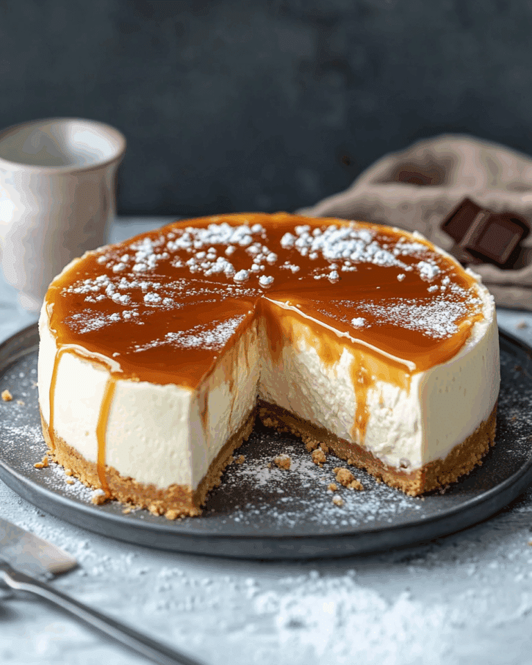 Gesalzener Karamell Käsekuchen – Ein Genuss für alle Sinne