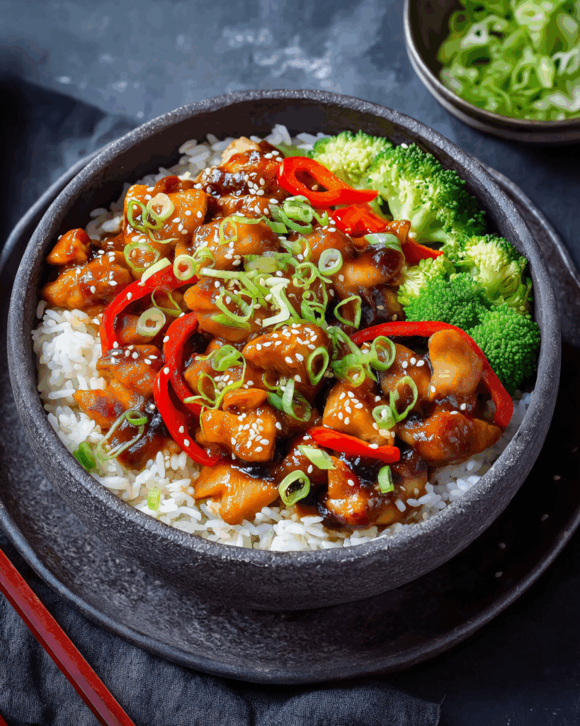 Chicken Teriyaki mit Brokkoli und Reis – Ein gesundes und leckeres Gericht für jeden Tag