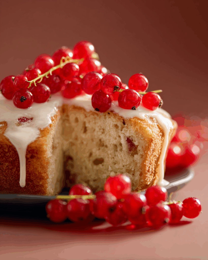 Sommerliche Johannisbeer Rezept-Joghurt-Torte: Frisch und cremig