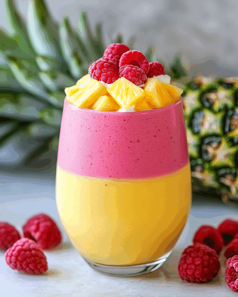 Entzündungen natürlich bekämpfen: Der Anti-Inflammation Ananas-Pink Smoothie als täglicher Gesundheitsbooster