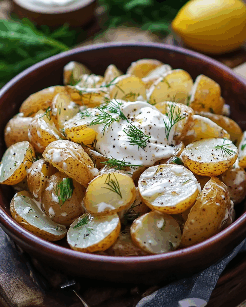 Knackiger Kartoffelsalat – Der Knusprige Kartoffelsalat mit Wow-Faktor