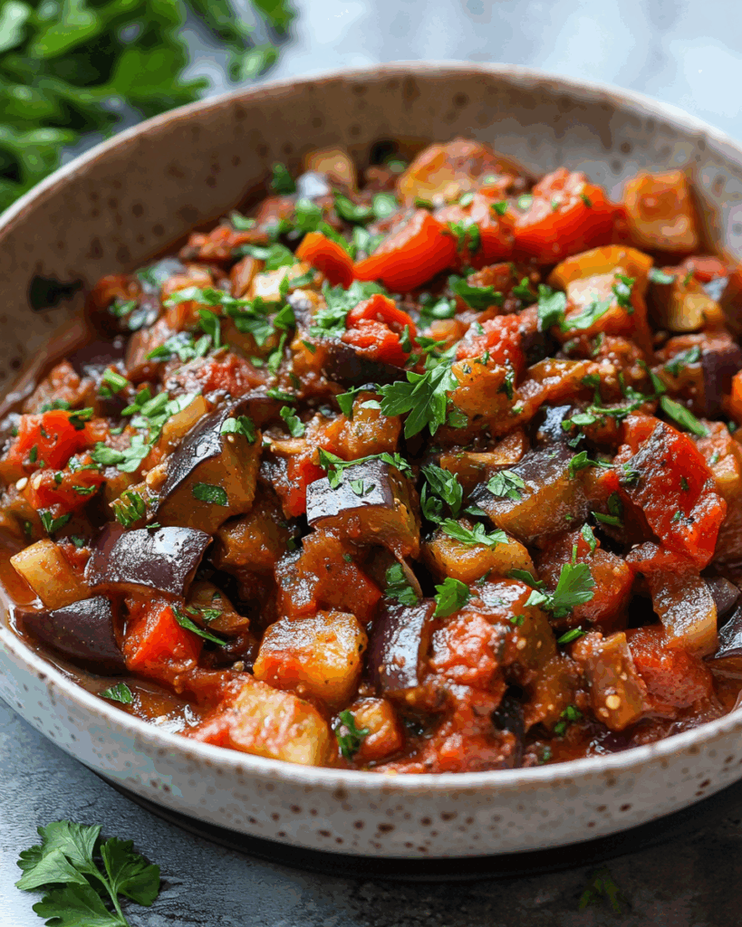 Zaalouk – Der marokkanische Auberginen-Tomaten-Salat, der die Welt begeistert