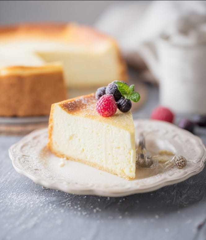 Rezept für einen Klassischen Cremigen Käsekuchen