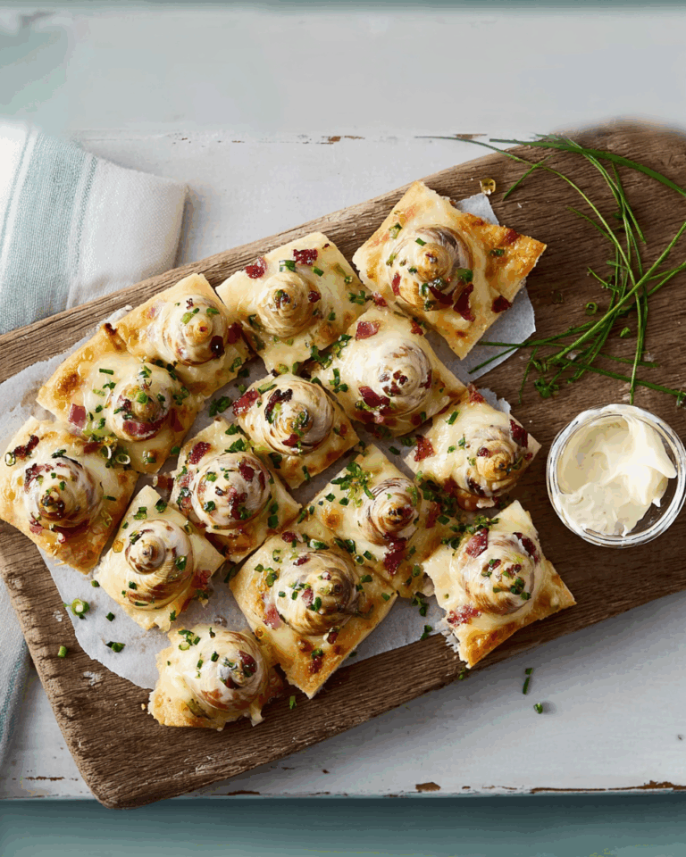 Flammkuchen-Schnecken – Ein kreatives Fingerfood für jede Feier