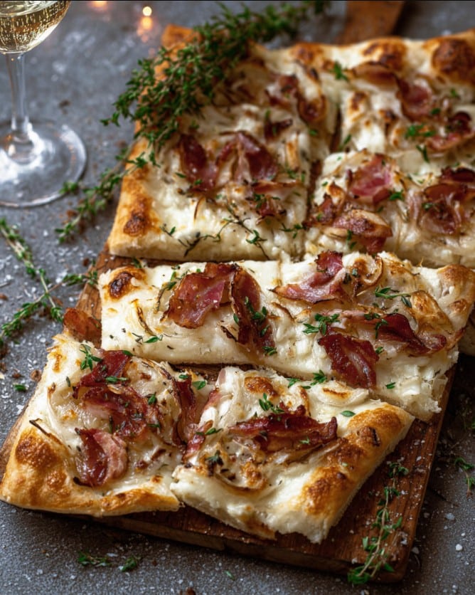 Flammkuchen-Schnecken: Perfektes Fingerfood für Jede Gelegenheit – Ideal zum Vorbereiten