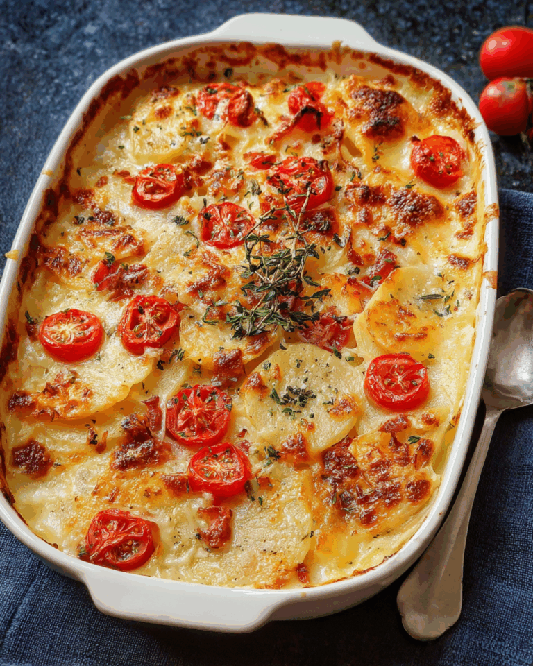Kohlrabi-Kartoffel-Gratin mit Tomaten – Ein herzhafter Genuss für jede Gelegenheit