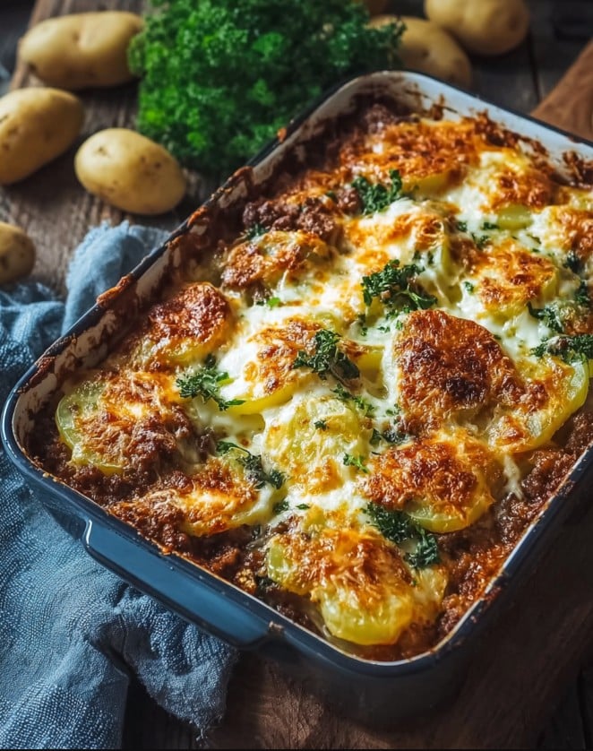 Kohlrabi-Hackfleisch-Auflauf: Ein Herzhaftes Familiengericht mit Leckerer Bechamelsauce