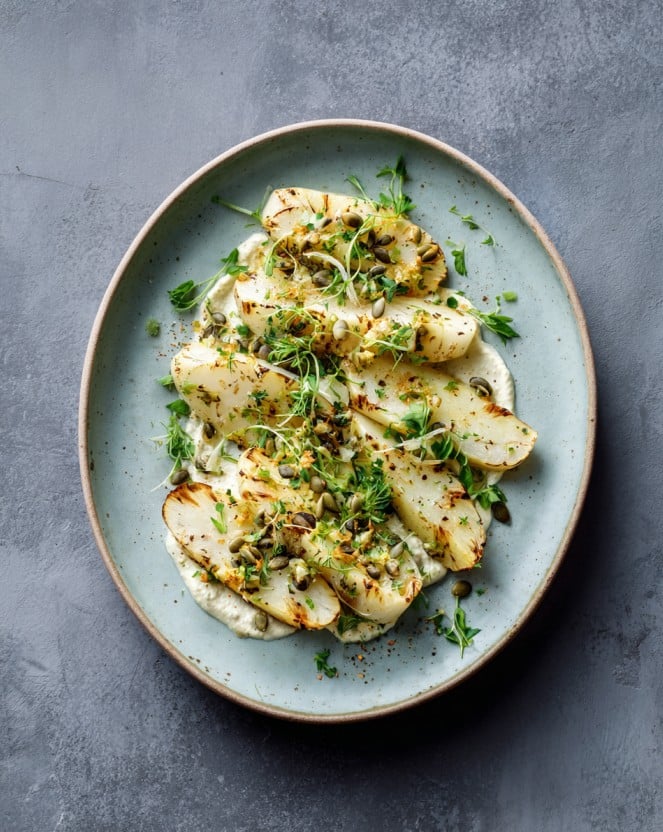 Kohlrabi mit Linsencreme – Ein gesundes und schnelles Kohlrabi Rezept