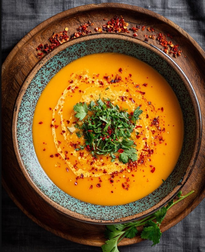 Türkische Rote Linsensuppe – Cremig, Schnell & Vegan