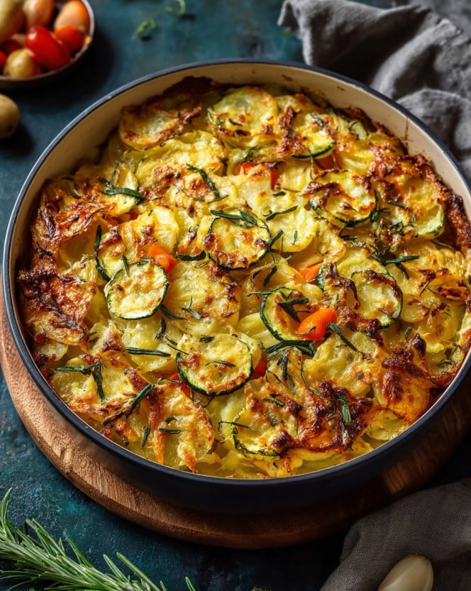 Vegetarischer Zucchini Auflauf: Ein köstliches und nahrhaftes Gericht für die ganze Familie