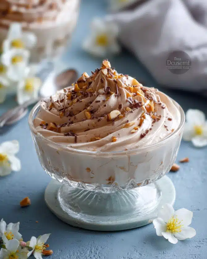 Himmlisches Nougat-Dessert – Cremiger Genuss aus nur 3 Zutaten