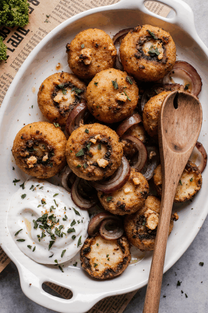 Champignons wie vom Weihnachtsmarkt – Das beste Champignons Rezept Airfryer für Genießer zuhause