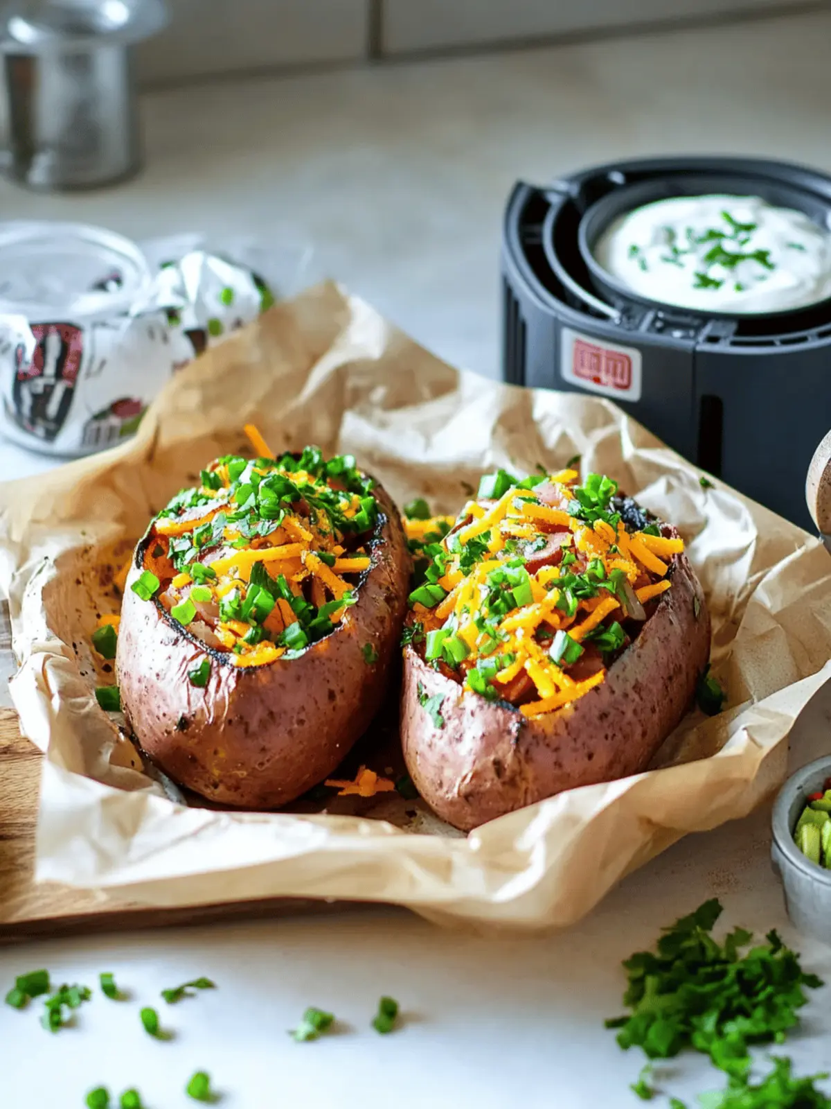 Kartoffeln im Airfryer
