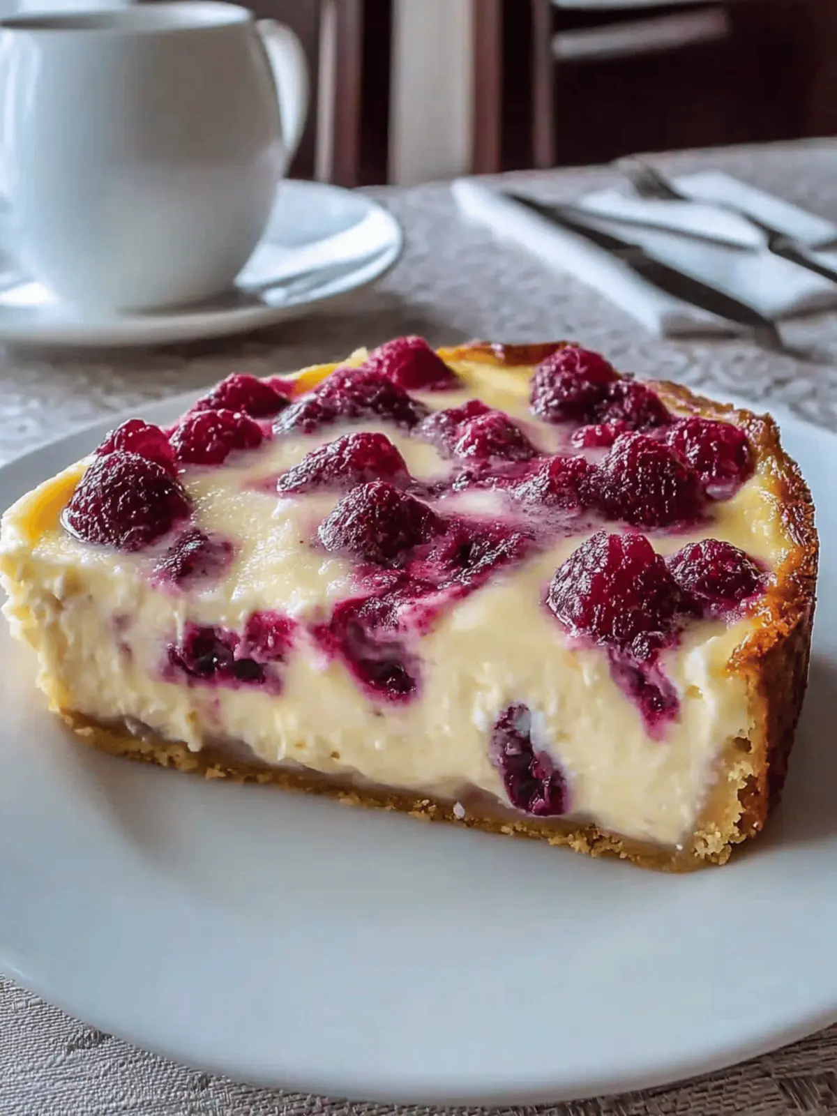 Käsekuchen dekorieren