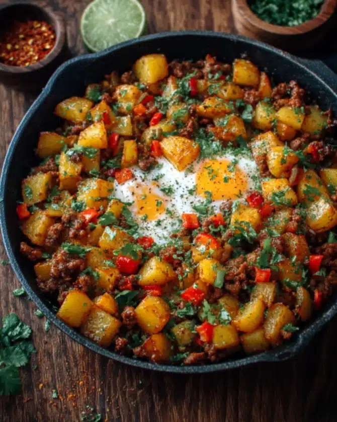 Mexikanische Hackfleisch-Pfanne mit Kartoffeln: Ein schnelles und leckeres Rezept für jeden Tag