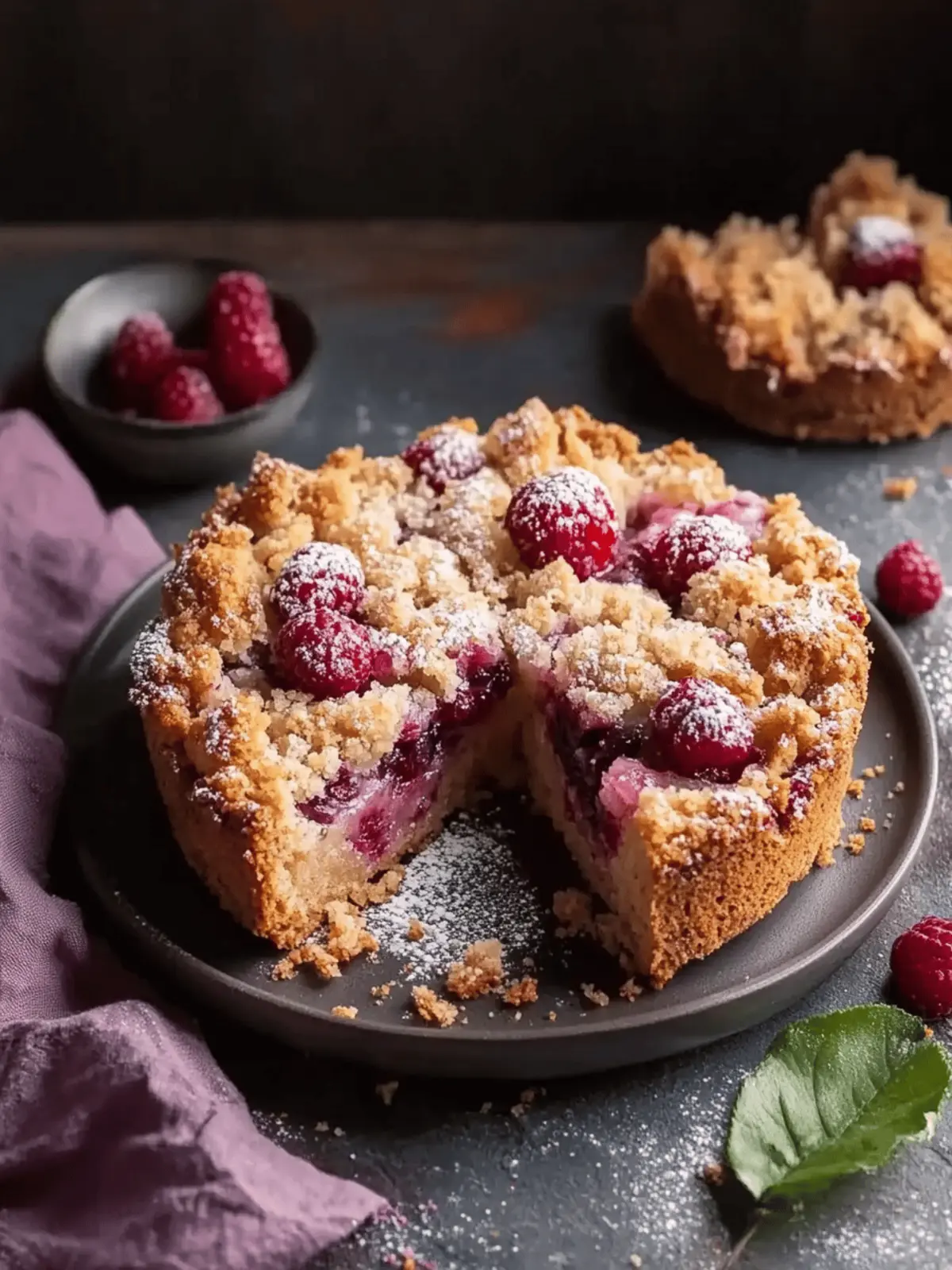 Zwetschgenkuchen mit Streusel
