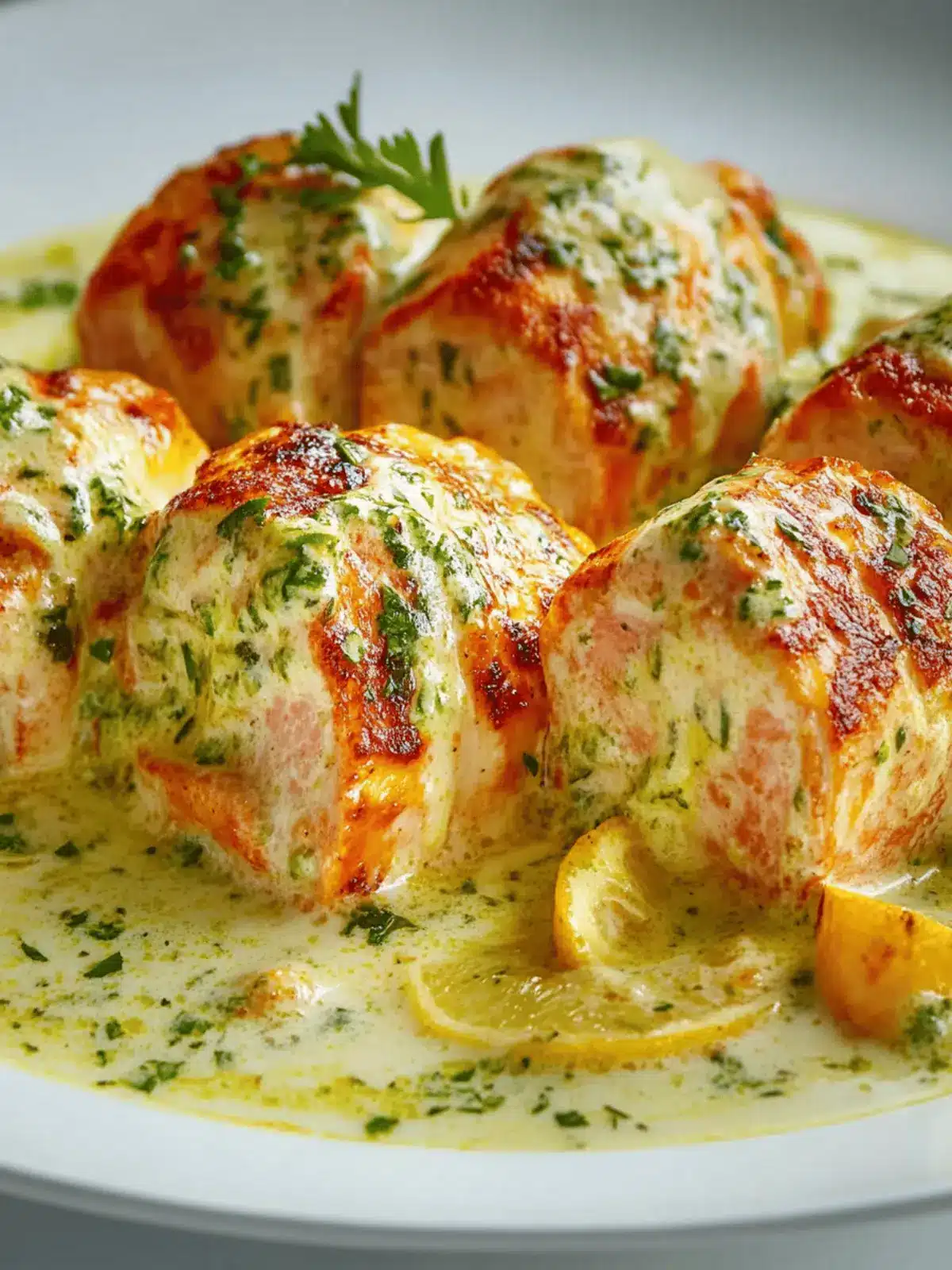 Hähnchenfilet mit Pesto-Sahne