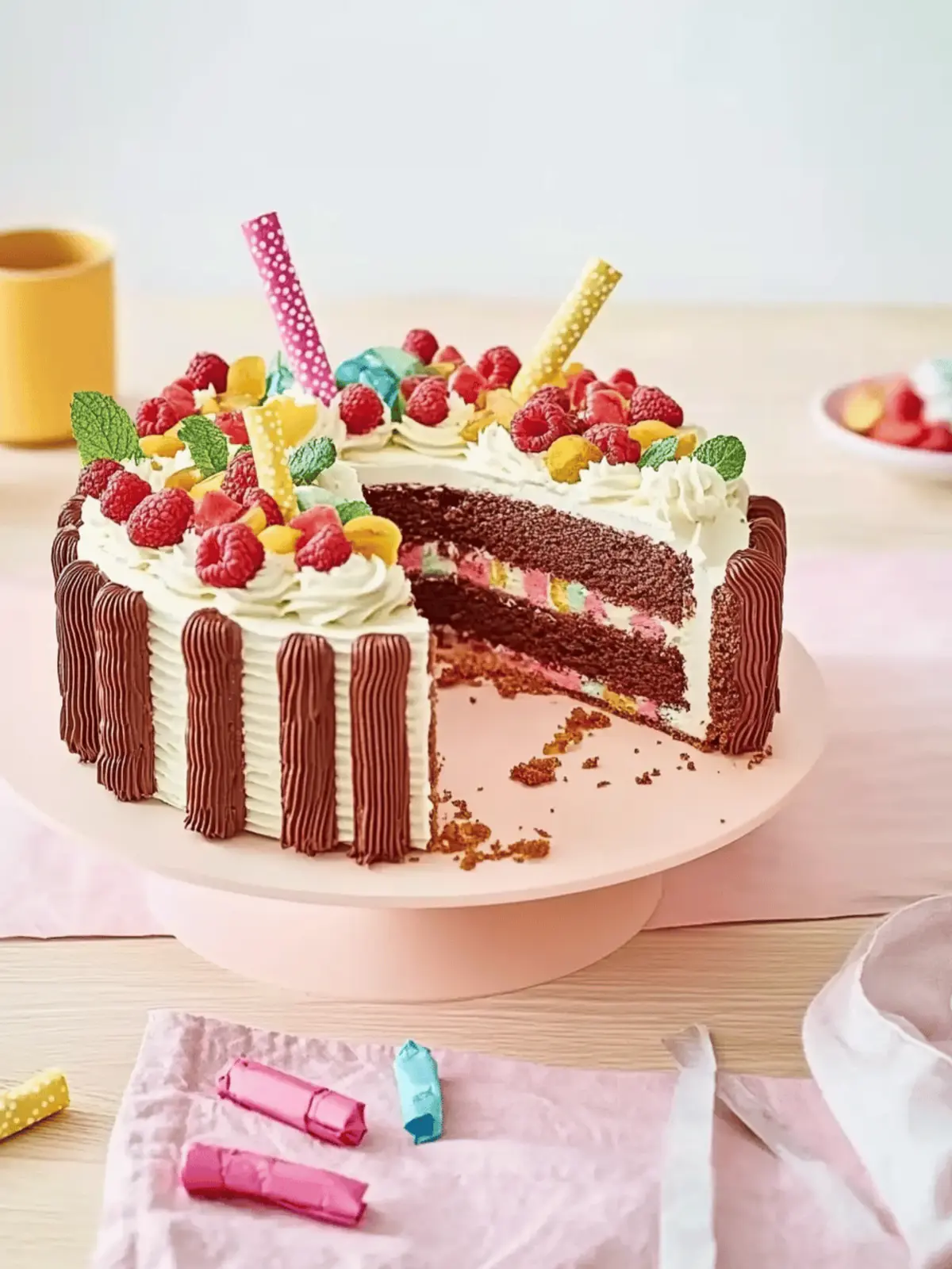 Kleine Torte zur Einschulung