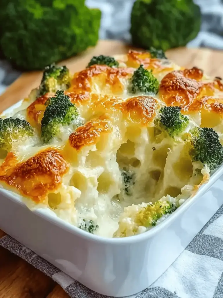 Kartoffel- und Brokkoli-Auflauf