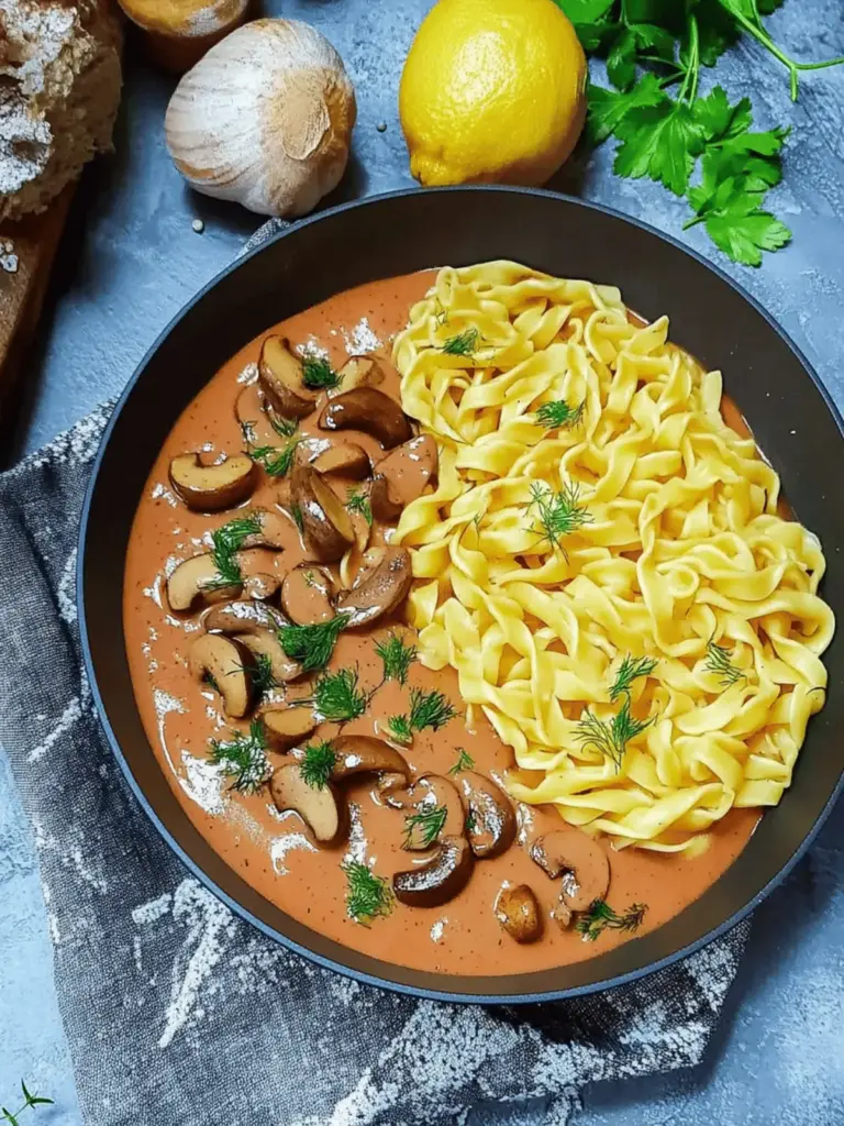 Jägersoße mit Spätzle