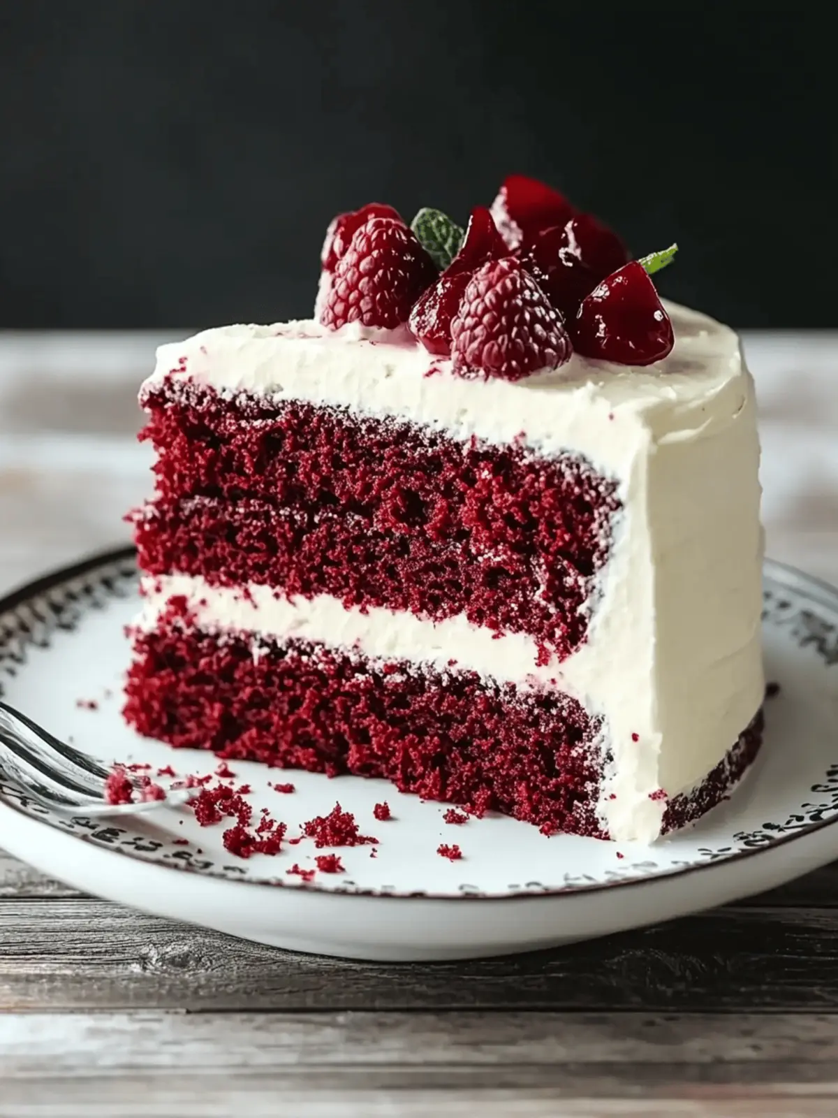 Klassischer Roter Samtkuchen