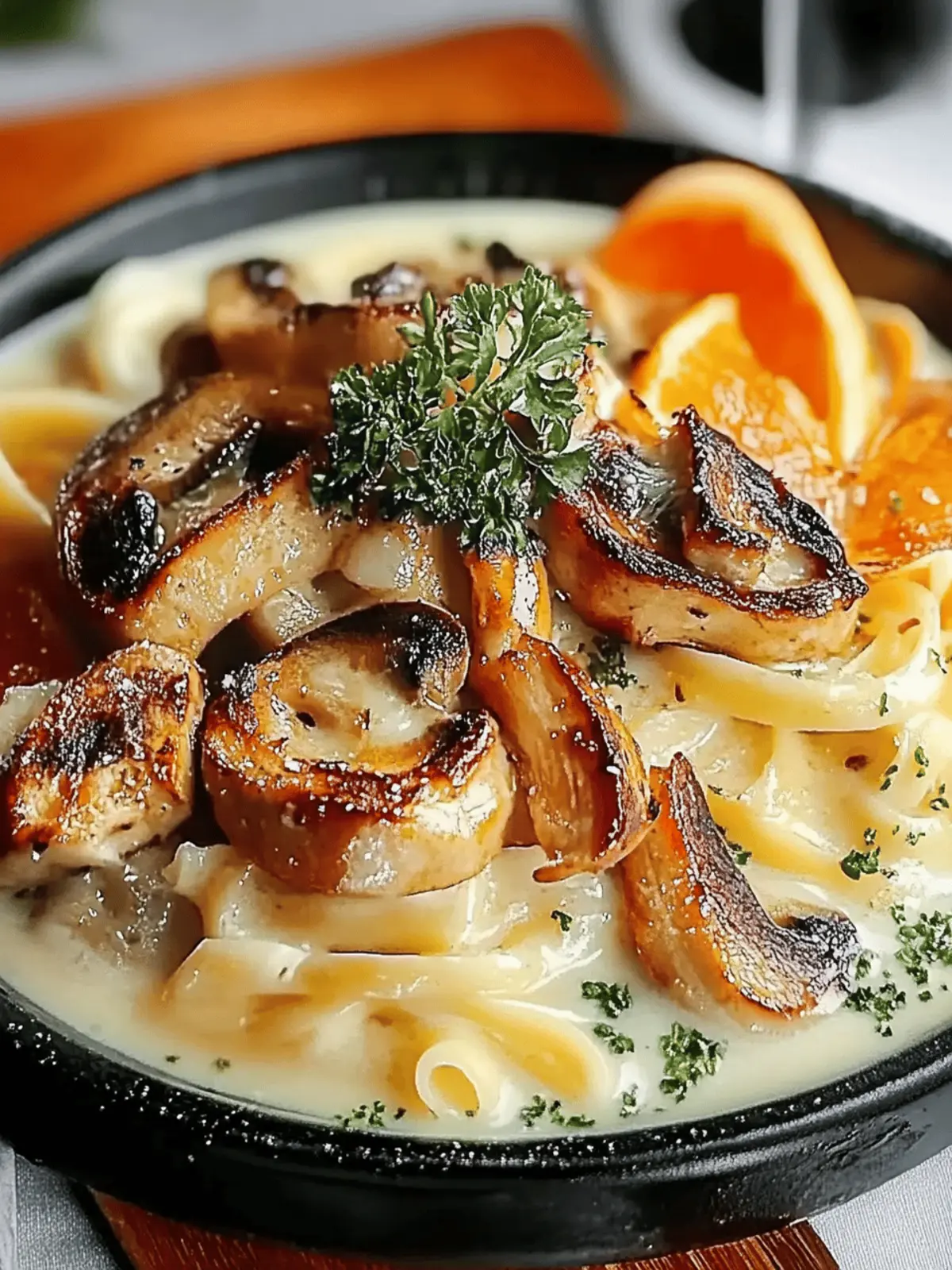 Cremige Pilz Udon Hühnchen für deine Wohlfühlküche 3 Cremige Pilz Udon Hühnchen