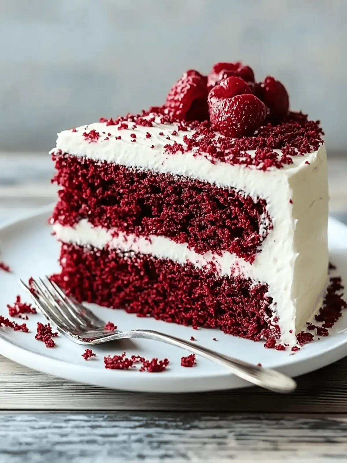 Klassischer Roter Samtkuchen