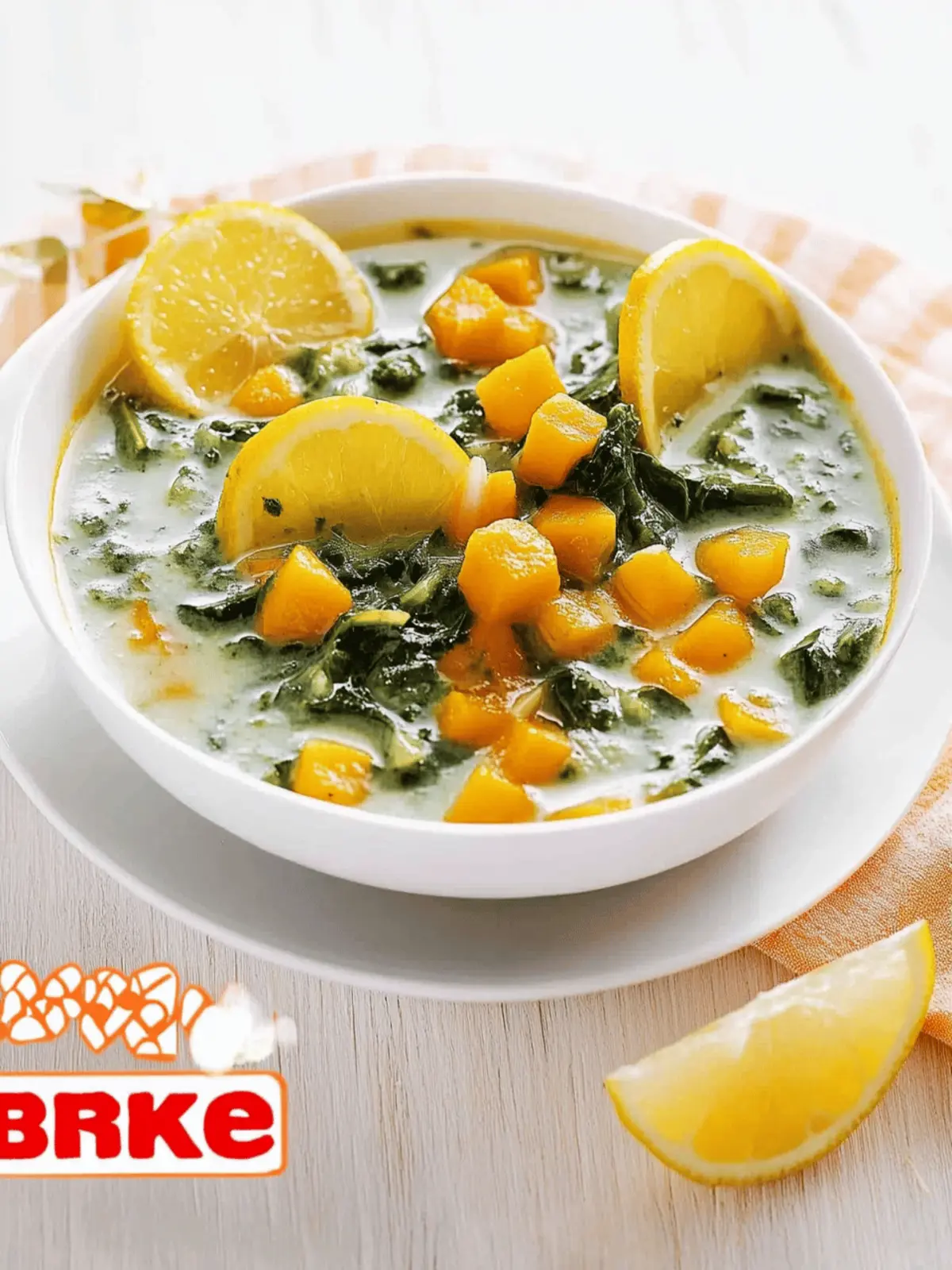 Vegan Spinach Potato Soup with Chickpeas and Coconut Milk