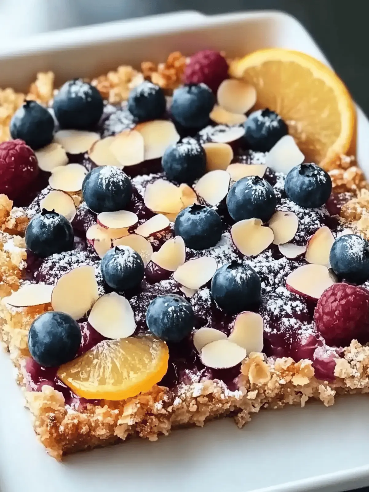 Blaubeer-Hüttenkäse Frühstücksbake