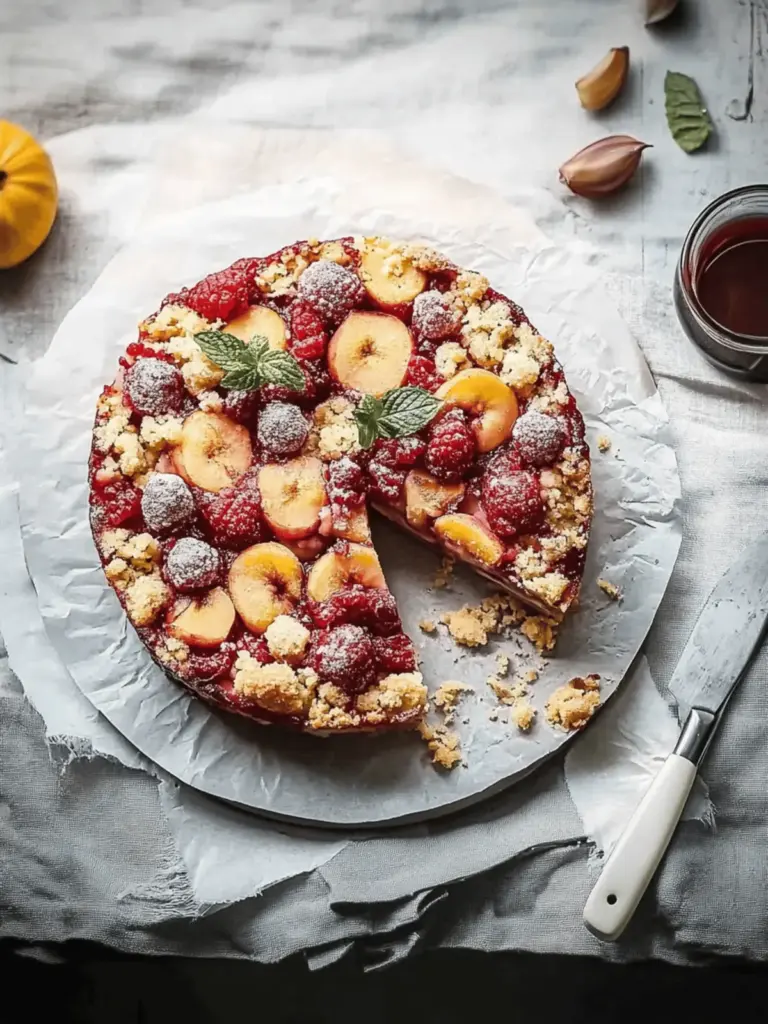 Zwetschgenkuchen mit Rührteig und Streuseln