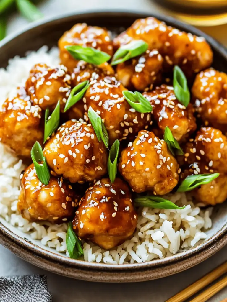 Unwiderstehliches Luftfritteusen-Honig-Sesam-Hühnchen-Rezept