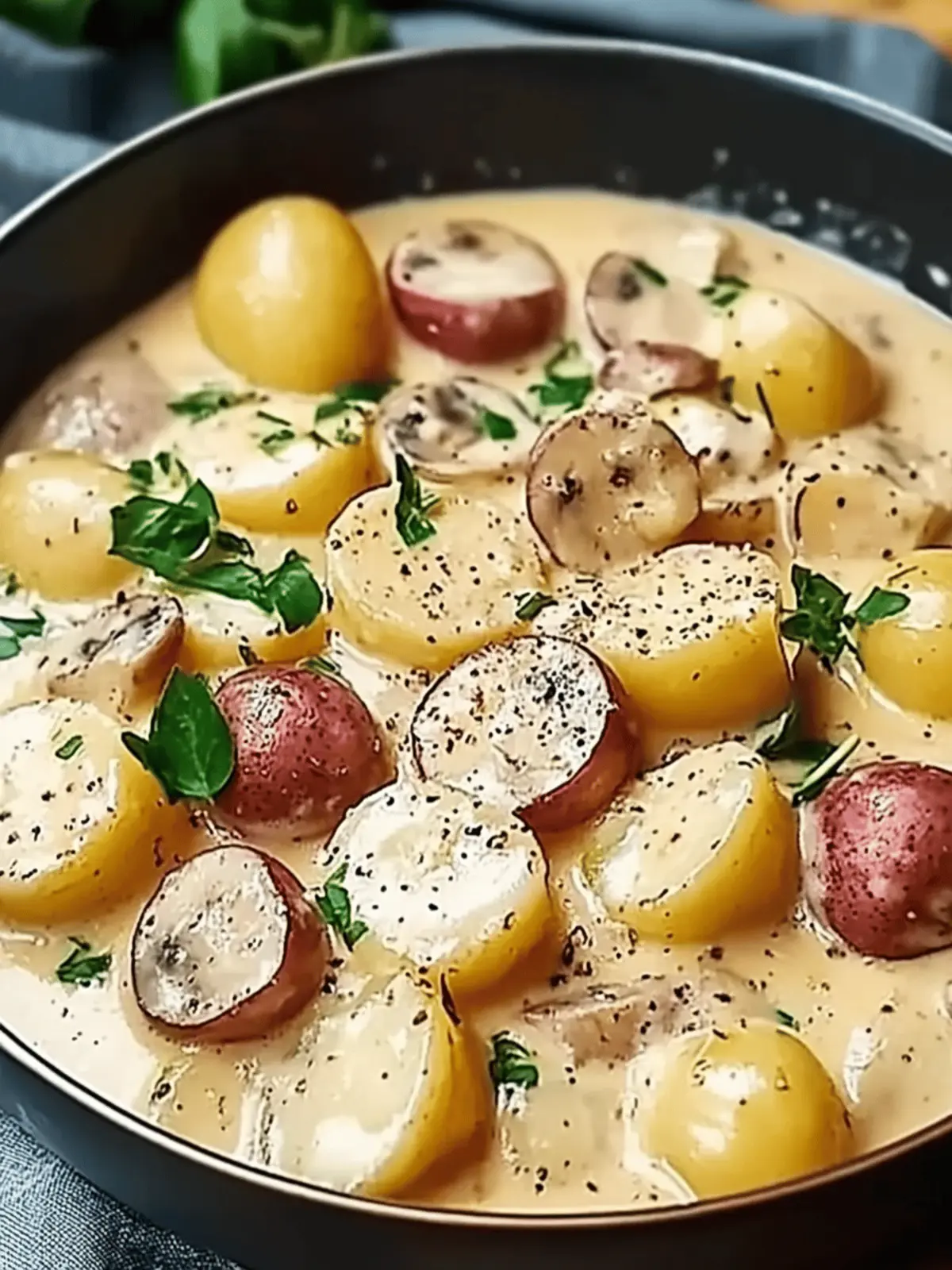 Einfach zuzubereitende Kartoffeln mit Knoblauchcremesauce 4 Einfach zuzubereitende Kartoffeln mit Knoblauchcremesauce