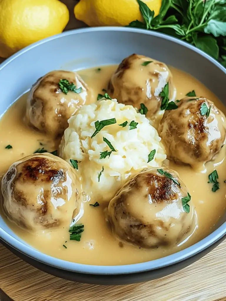 Hackbällchen in cremiger Sauce mit Kartoffelpüree