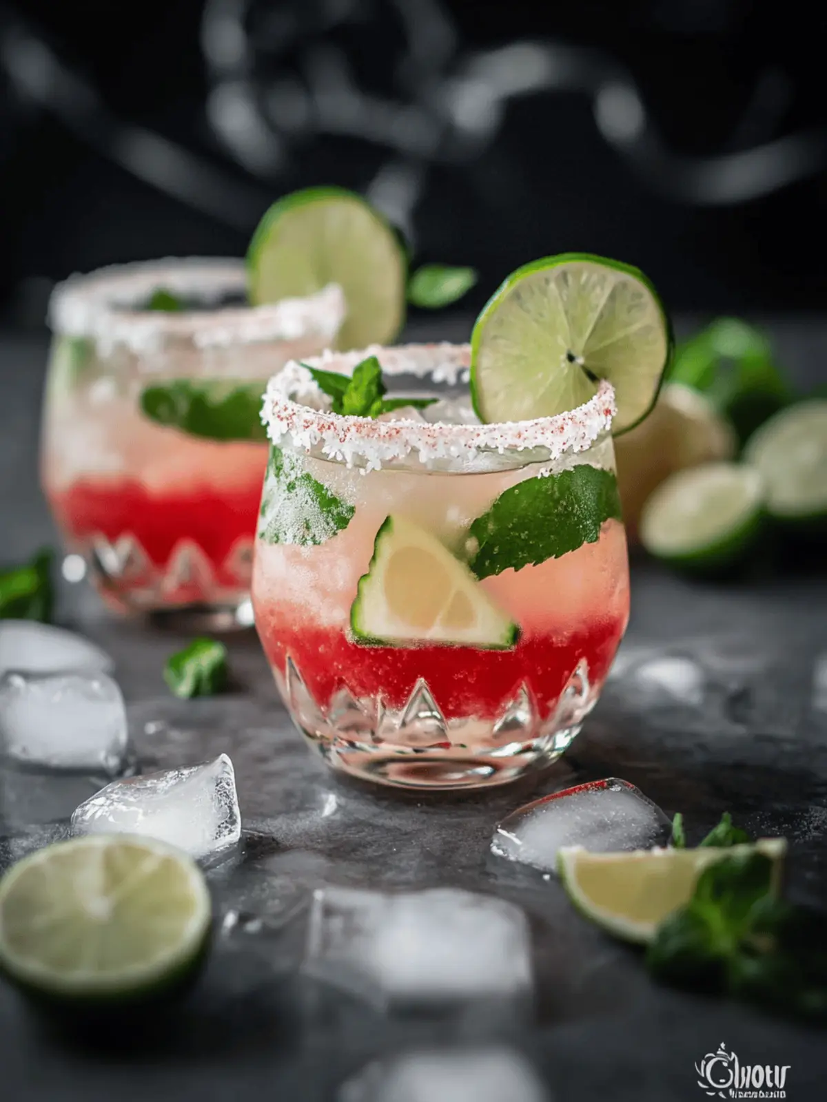 Alkoholfreier Mojito ohne Zucker (mit Melone)