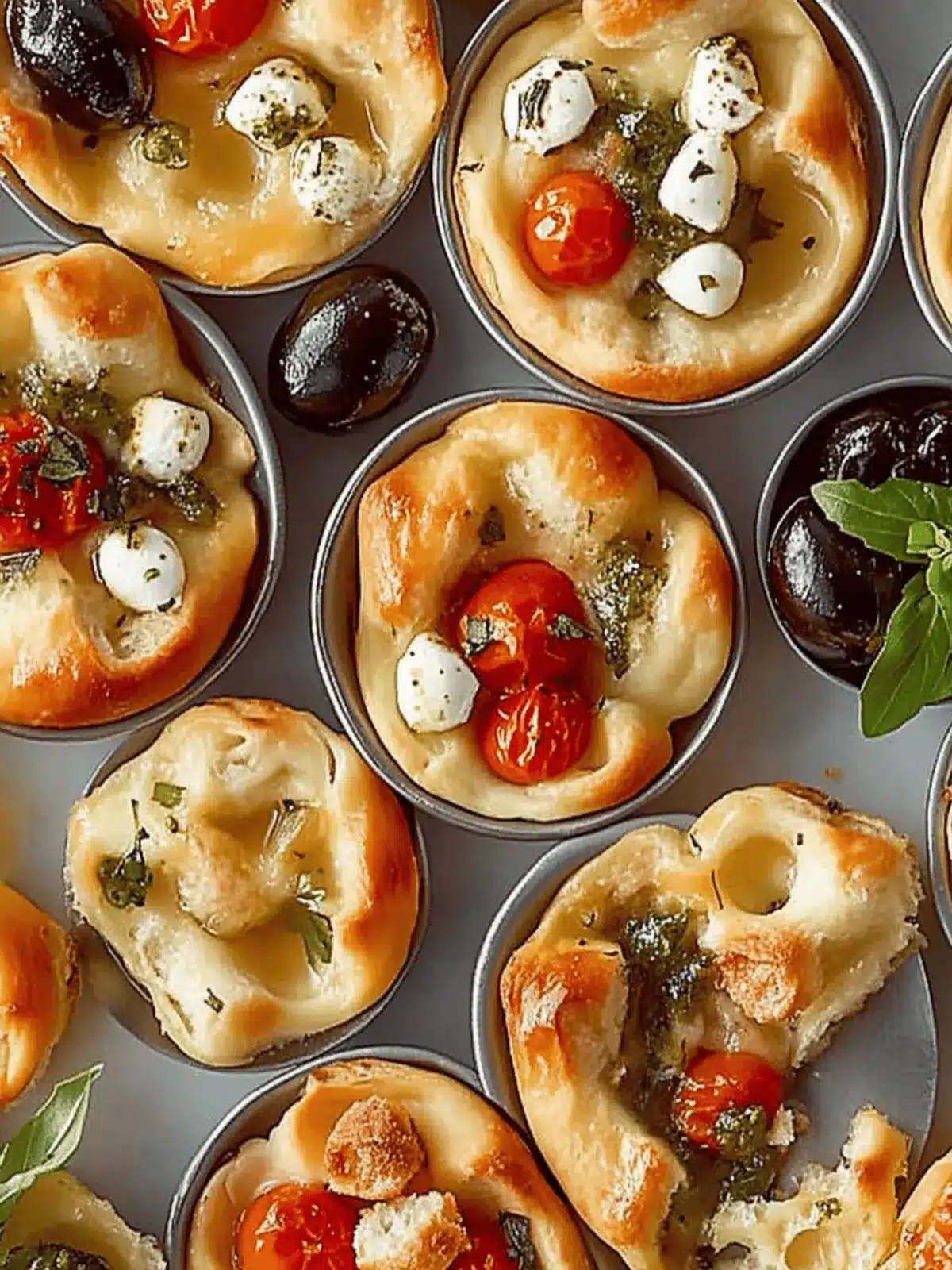 italienisches Fingerfood-Buffet