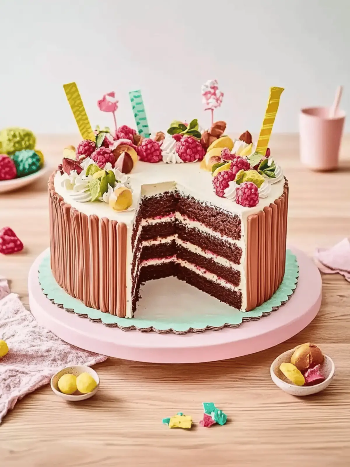 Kleine Torte zur Einschulung