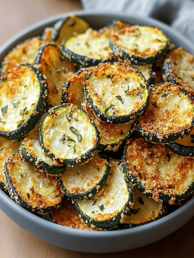 Luftfritteuse Zucchini-Chips