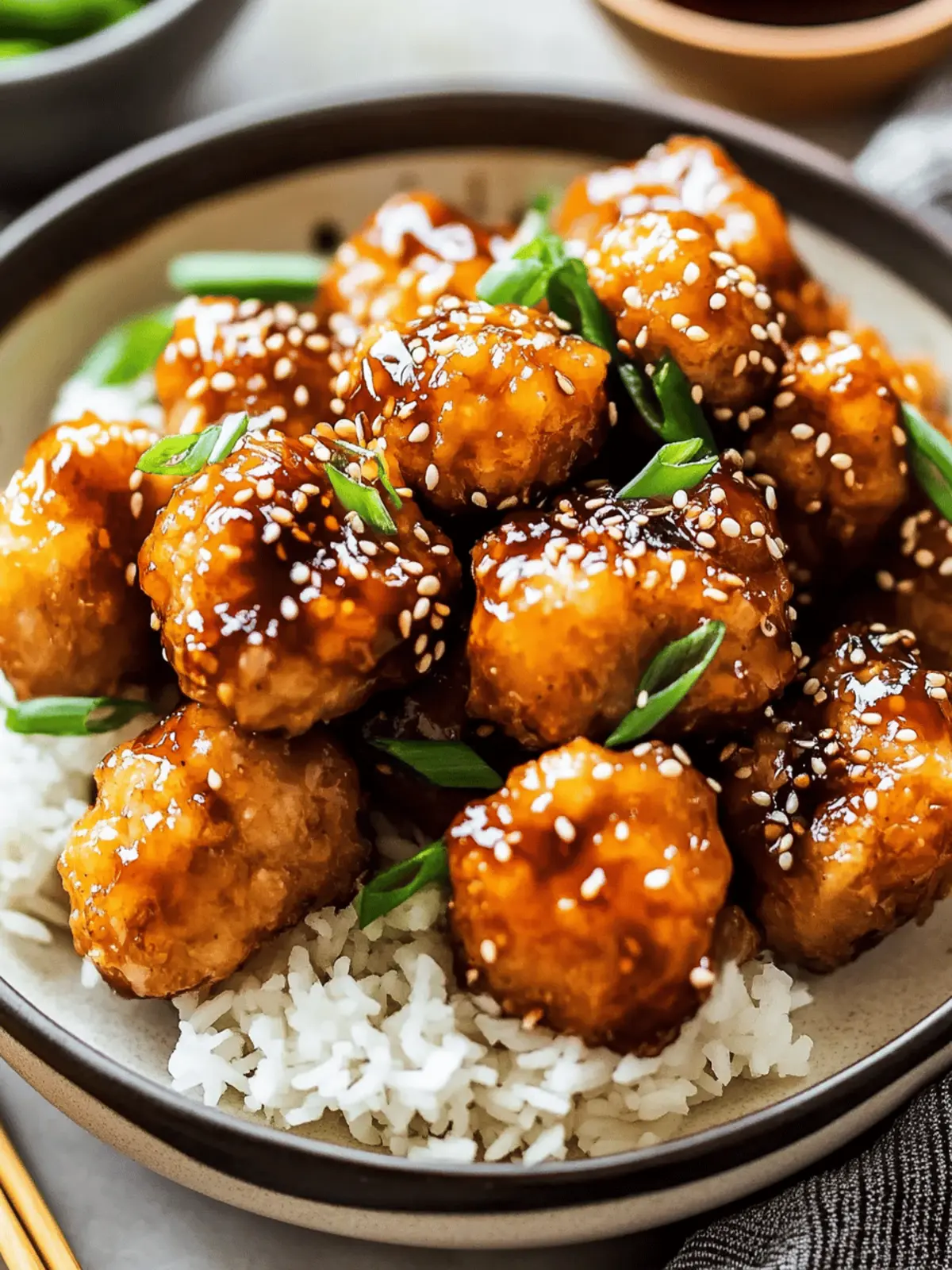 Unwiderstehliches Air Fryer Honig-Sesam-Hühnchen Rezept