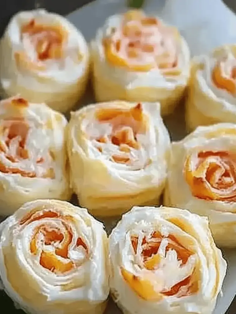 Frischkäse-Rollen