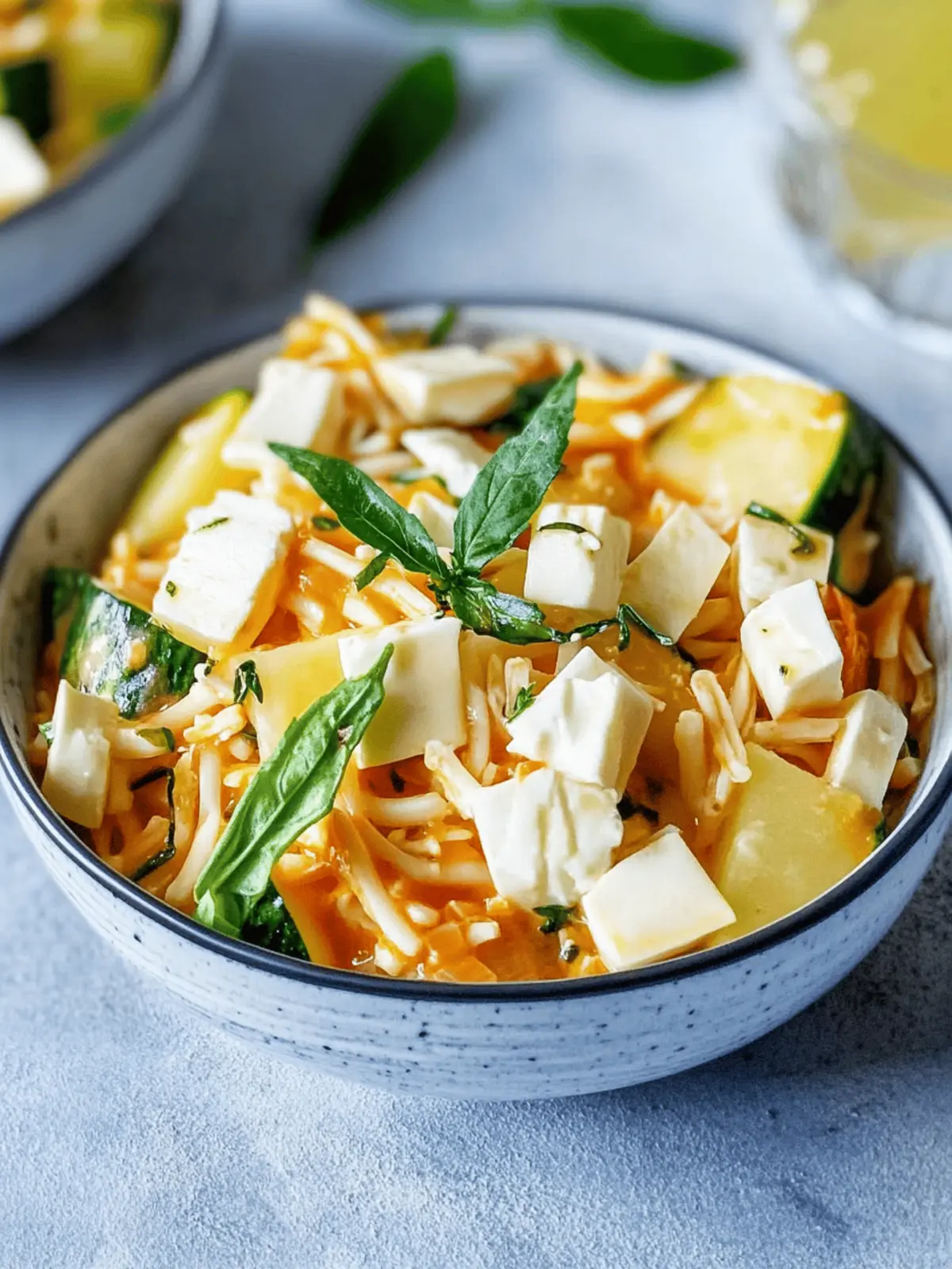 Zucchini Rice Pan mit Feta für Schnelle Abendessen 4 Zucchini rice pan with feta