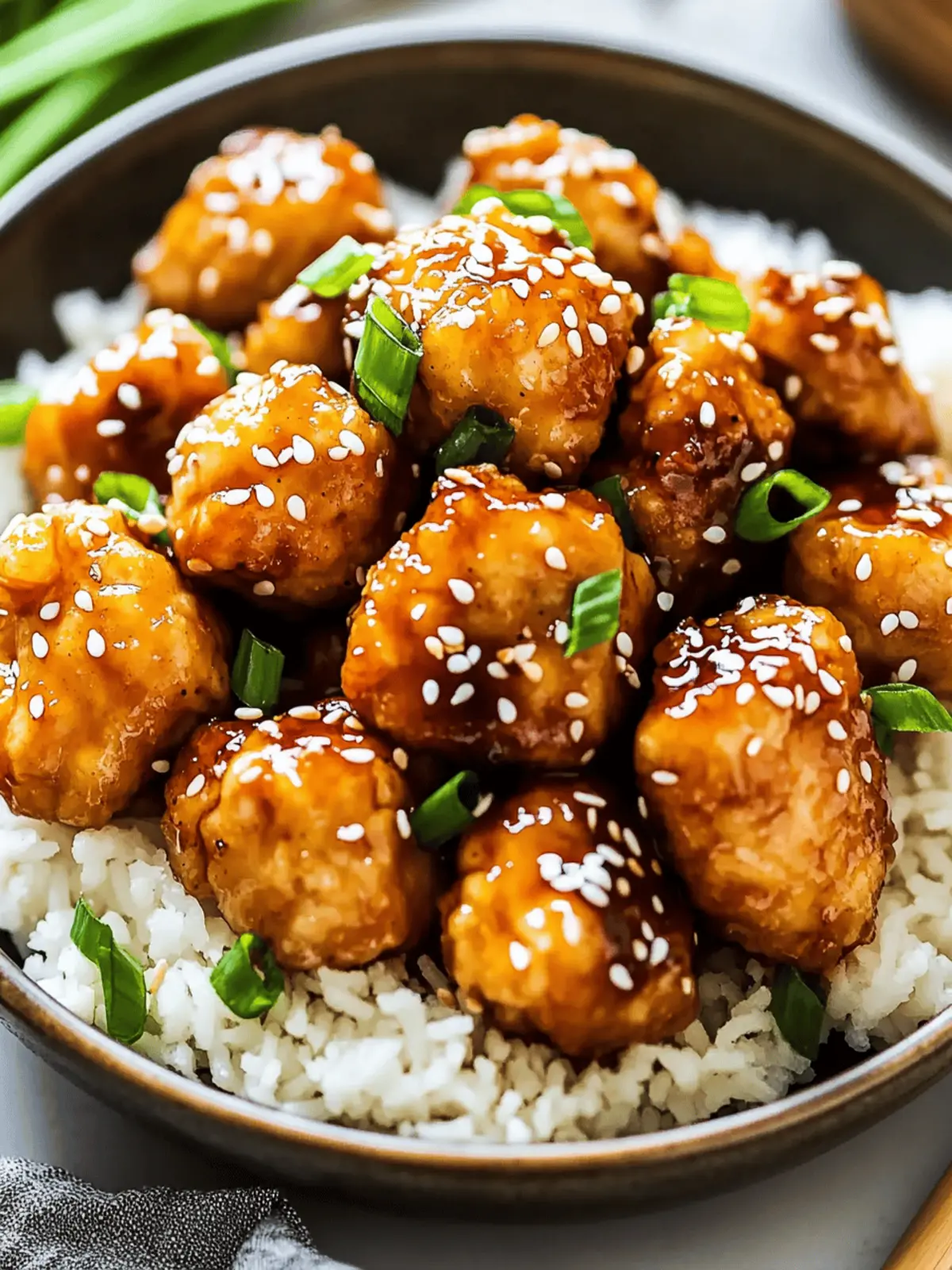 Unwiderstehliches Luftfritteusen-Honig-Sesam-Hühnchen-Rezept
