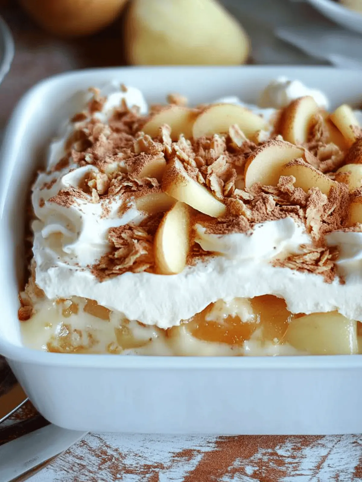 Apfel-Tiramisu